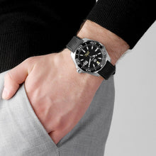 Load image into Gallery viewer, Tag Heuer Aquaracer Calibre 5 Automatic Black Dial Black Rubber Strap Watch for Men - WAY201A.FT6142