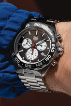 Load image into Gallery viewer, Tag Heuer Formula 1 Chronograph Black Dial Silver Steel Strap Watch for Men - CAZ101E.BA0842