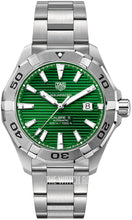 Load image into Gallery viewer, Tag Heuer Aquaracer Green Dial Watch for Men - WAY2015.BA0927