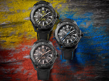 Load image into Gallery viewer, Tag Heuer Aquaracer Calibre 5 Black NATO Strap Carbon Dial Watch for Men - WBD218B.FC6446