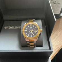 Load image into Gallery viewer, Tag Heuer Aquaracer Calibre 5 Blue Dial Two Tone Steel Strap Watch for Women - WBD2120.BB0930