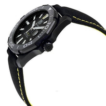 Load image into Gallery viewer, Tag Heuer Aquaracer Calibre 5 Automatic Black Dial Black Nylon Strap Watch for Men - WAY218A.FC6362