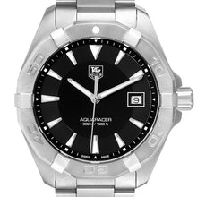Load image into Gallery viewer, Tag Heuer Aquaracer Black Dial Watch for Men - WAY1110.BA0928