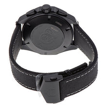 Load image into Gallery viewer, Tag Heuer Aquaracer Automatic Chronograph Special Edition Titanium Grey Dial Black Leather Strap Watch for Men - CAY218B.FC6370