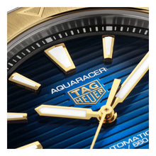 Load image into Gallery viewer, Tag Heuer Aquaracer Professional 200 Automatic Blue Dial Blue Rubber Strap Watch for Men - WBP2150.FT6210