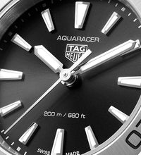 Load image into Gallery viewer, Tag Heuer Aquaracer Professional 200 Quartz Black Dial Silver Steel Strap Watch for Women - WBP1410.BA0622