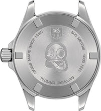 Load image into Gallery viewer, Tag Heuer Aquaracer Quartz White Dial Black Rubber Strap Watch for Men - WAY1111.FT8021
