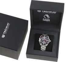 Load image into Gallery viewer, Tag Heuer Aquaracer Calibre 5 Premiere League Edition Black Dial Silver Stainless Steel Watch for Men - WAY201D.BA0927