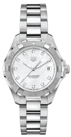 Tag Heuer Aquaracer White Mother of Pearl Dial Watch for Women - WBD1314.BA0740