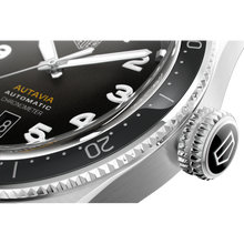 Load image into Gallery viewer, Tag Heuer Autavia Automatic Grey Dial Silver Steel Strap Watch for Men - WBE5114.EB0173