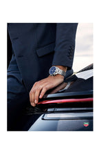 Load image into Gallery viewer, Tag Heuer Carrera Chronograph Blue Dial Silver Steel Strap Watch for Men - CBN2011.BA0642