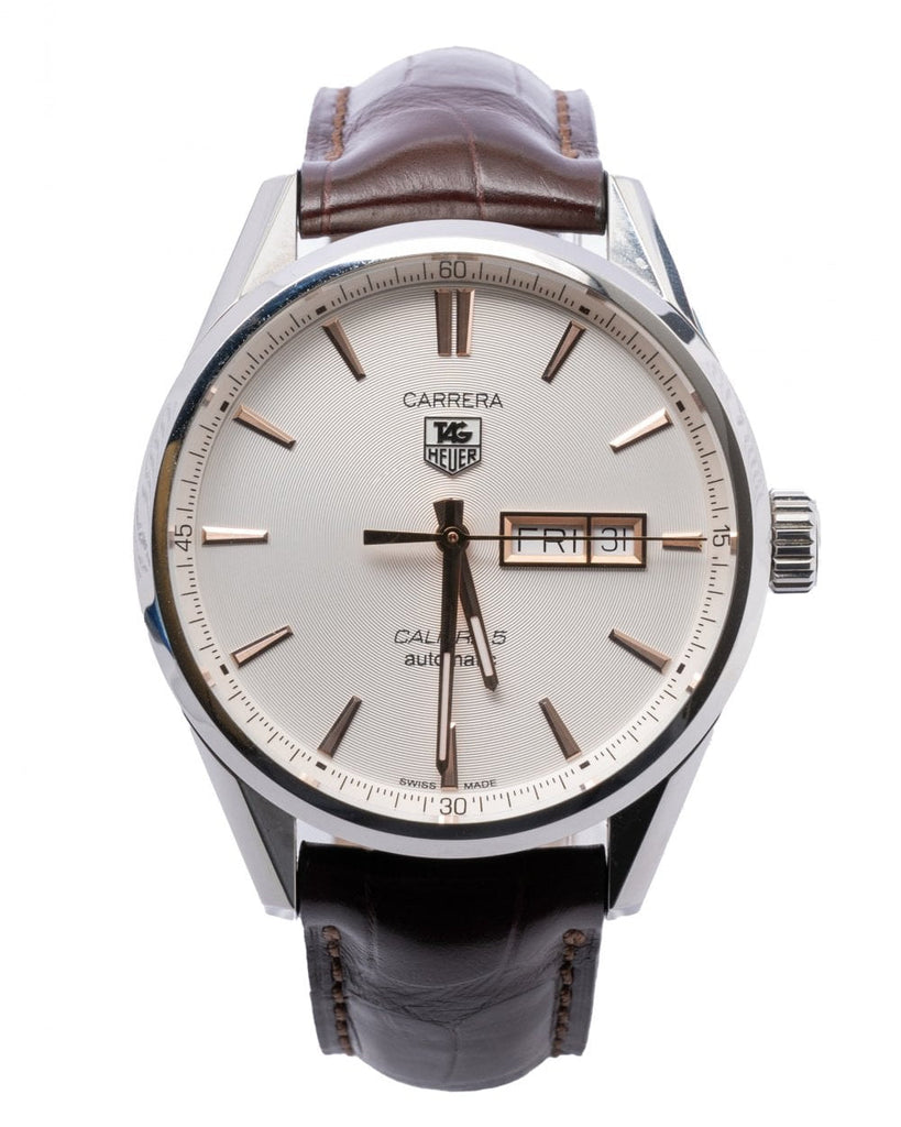 Tag Heuer Carrera White Dial Watch for Men - WAR201D.FC6291