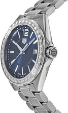 Load image into Gallery viewer, Tag Heuer Formula 1 Quartz Diamonds Blue Dial Silver Steel Strap Watch for Women - WBJ1316.BA0666