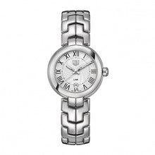 Load image into Gallery viewer, Tag Heuer Link Roman Numeral Silver Dial Silver Steel Strap Watch for Women - WAT1416.BA0954