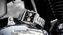 Load image into Gallery viewer, Tag Heuer Monaco Automatic Chronograph Blue Dial Silver Steel Strap Watch for Men - CBL2111.BA0644