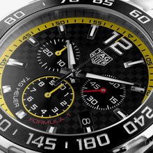 Load image into Gallery viewer, Tag Heuer Formula 1 Chronograph Black Dial Silver Steel Strap Watch for Men- CAZ101AC.BA0842