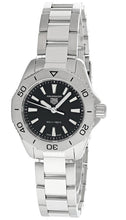Load image into Gallery viewer, Tag Heuer Aquaracer Professional 200 Quartz Black Dial Silver Steel Strap Watch for Women - WBP1410.BA0622