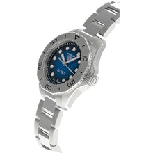 Load image into Gallery viewer, Tag Heuer Aquaracer Professional 200 Automatic Diamond Blue Dial Silver Steel Strap Watch for Women - WBP2411.BA0622