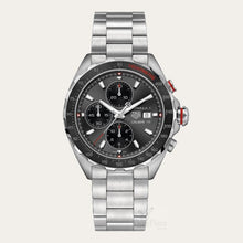 Load image into Gallery viewer, Tag Heuer Formula 1 Automatic Chronograph Grey Dial Silver Strap Watch for Men - CAZ2012.BA0876