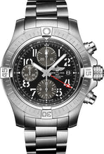 Load image into Gallery viewer, Breitling Avenger Chronograph GMT 45 Black Dial Men's Watch A24315101B1A1