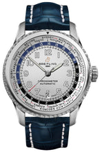 Load image into Gallery viewer, Breitling Navitimer Aviator 8 Unitime Stainless Steel Men's Watch AB3521U01G1P4