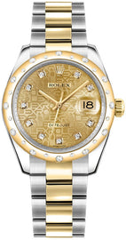 Rolex Datejust 31 Champagne Diamond Jubilee Watch 178343-0019
