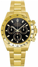 Load image into Gallery viewer, Rolex Cosmograph Daytona Black Dial Men's Watch 116528-0035
