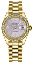 Load image into Gallery viewer, Rolex Lady-Datejust 28 Lilac Dial Women's Watch 279138RBR-0010
