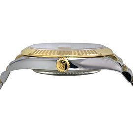 Rolex Datejust 36 Champagne Diamond Dial Watch 116233-0150
