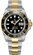 Load image into Gallery viewer, Rolex Sea-Dweller Yellow Gold &amp; Oystersteel Men's Watch M126603-0001