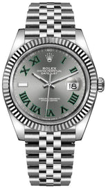 Rolex Datejust 41 Slate Grey Men's Watch 126334-0022