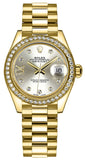 Rolex Lady-Datejust 28 President Bracelet Gold Watch 279138RBR-0001