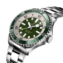 Load image into Gallery viewer, Breitling Superocean Automatic 44 Green Men's Watch A17376A31L1A1