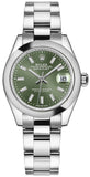 Rolex Datejust 31 Mint Green Dial Women's Watch 278240-0011