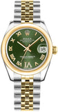 Rolex Datejust 31 Green Dial Women's Watch 178243-0079