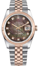 Load image into Gallery viewer, Rolex Datejust 36 18k Everose Gold &amp; Steel Watch 116231-0061