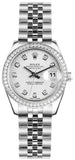 Rolex Lady-Datejust 26 Silver Jubilee Dial Women's Watch 179384