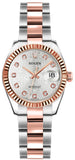 Rolex Lady-Datejust 26 Oyster Bracelet Rose Gold & Steel Women's Watch 179171