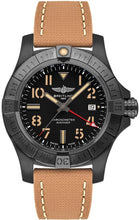 Load image into Gallery viewer, Breitling Avenger Automatic GMT 45 Black Titanium Men's Watch V32395101B1X1
