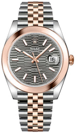 Rolex Datejust 41 Domed Bezel Jubilee Bracelet Men's Watch 126301-0020