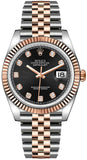 Rolex Datejust 36 Black Dial Two Tone Watch 126231-0019