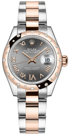 Rolex Datejust 31 Everose Gold & Oystersteel Women's Watch 278341RBR-0029