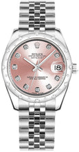 Load image into Gallery viewer, Rolex Datejust 31 Pink Diamond Watch 178344-0023