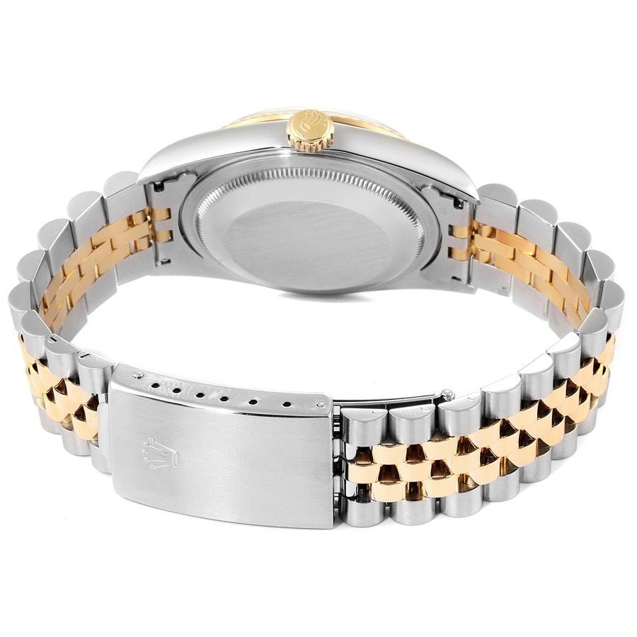 Rolex Datejust 36 Steel & Yellow Gold Unisex Watch 16233