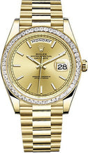 Load image into Gallery viewer, Rolex Day-Date 40 Solid 18K Yellow Gold Men's Watch 228398TBR-0007