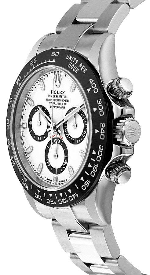 Rolex Cosmograph Daytona White Dial Men's Panda Watch 116500LN-0001
