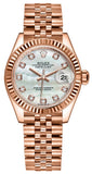 Rolex Lady-Datejust 28 Diamond Pearl Women's Watch 279175-0018