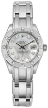 Load image into Gallery viewer, Rolex Pearlmaster Mother of Pearl Diamond Dial Women's Watch 80319