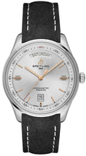 Load image into Gallery viewer, Breitling Premier Automatic Day &amp; Date 40 Silver Dial Men's Watch A45340211G1X4