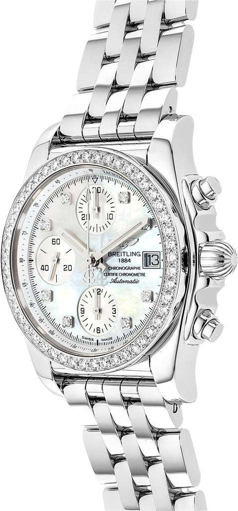 Breitling Chronomat 38 Diamond Women's Watch A1331053/A776-385A